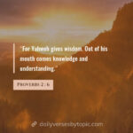 Proverbs 2:6